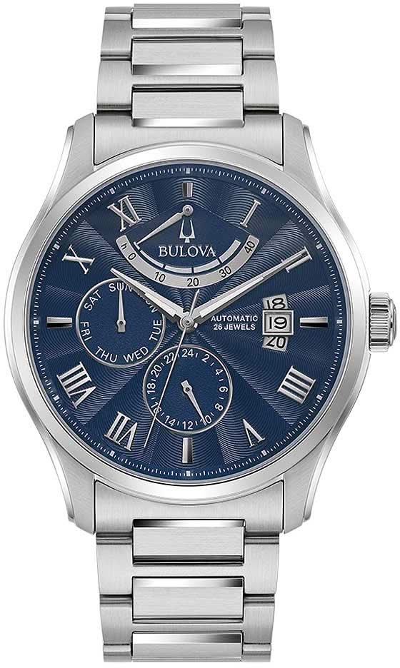 Bulova Classic Wilton 96C147 Men's Watch • Automatic Movement • Power Reserve Indicator