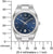 Bulova Surveyor 96M157 Women's Watch • Precise Quartz Movement • Elegant Blue Design