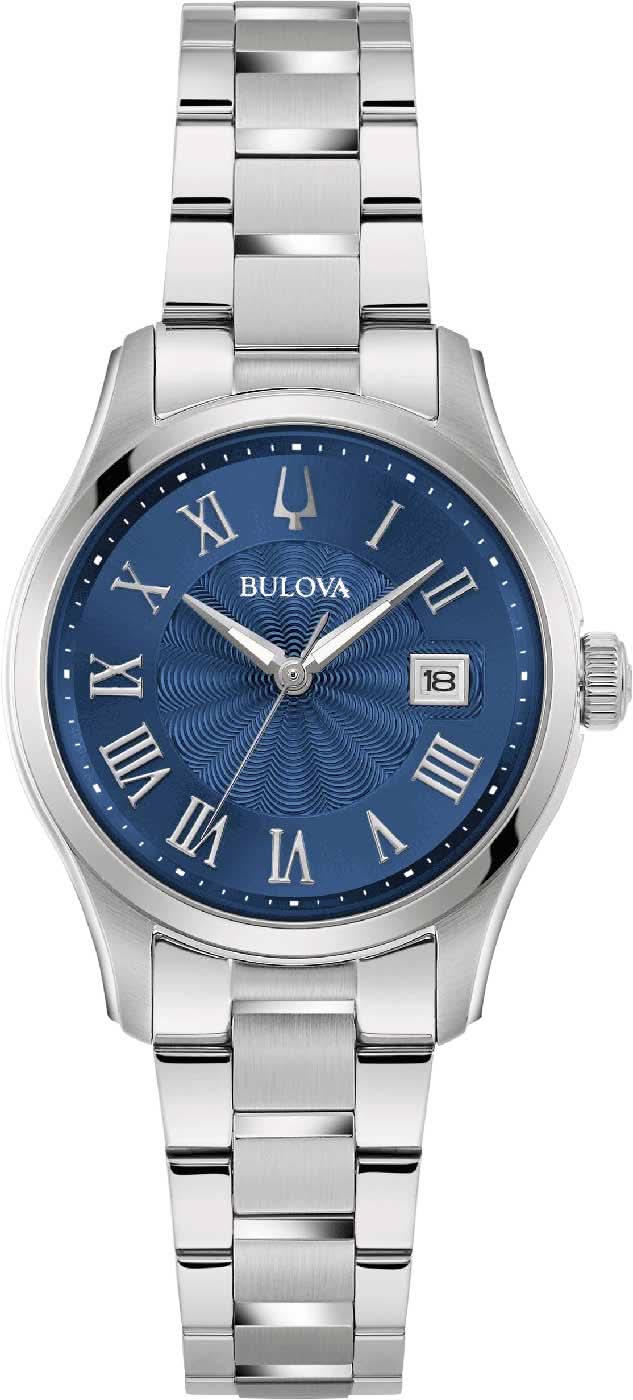 Bulova Wilton 96M163 Women's Watch • Striking Design • Stainless Steel