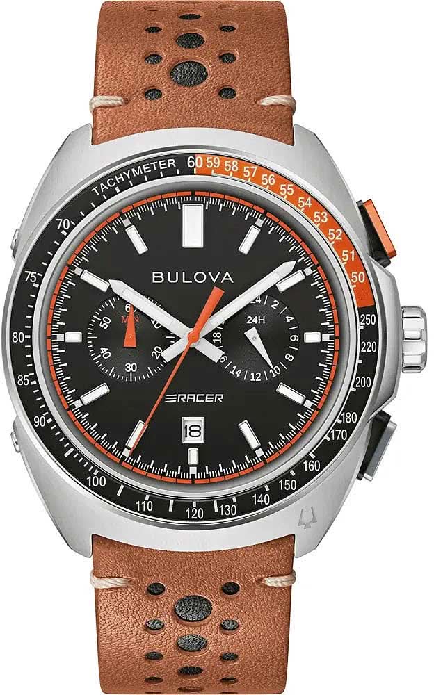 Bulova Racer 98B427 Men's Watch • Motorsport • Sapphire Crystal