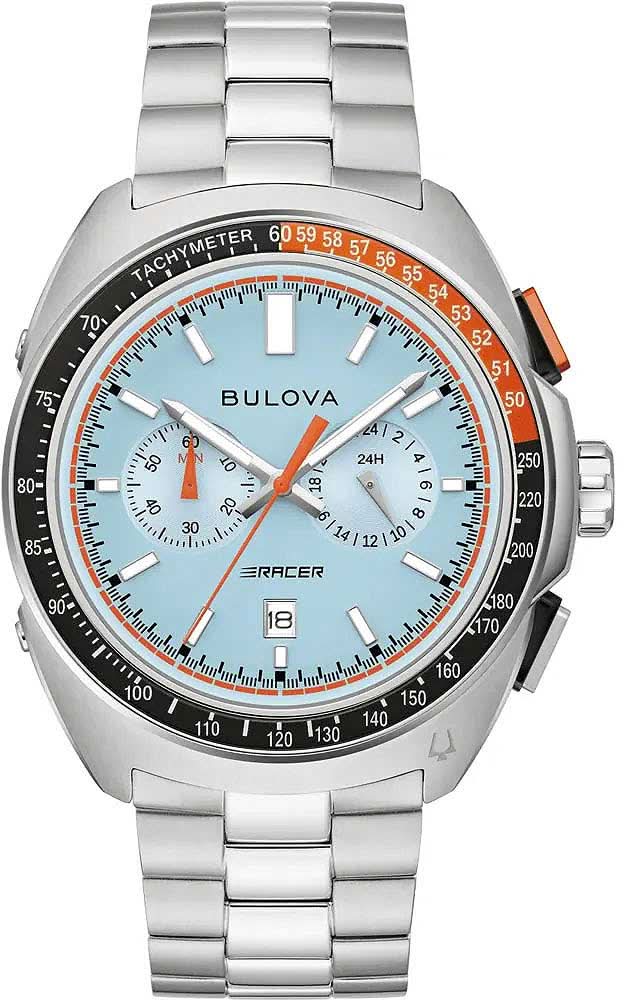 Bulova Racer 98B432 Men's Watch • Motorsport Design • Sapphire Crystal