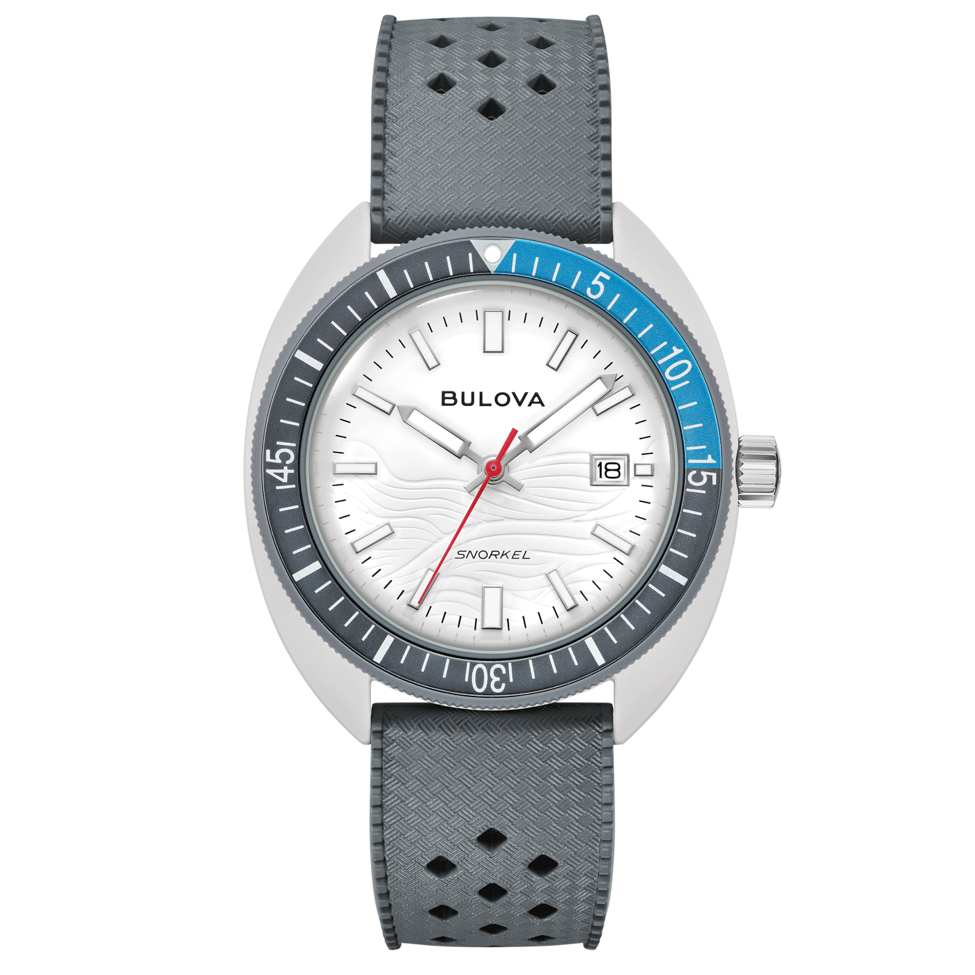 Bulova Snorkel 98B449 Men's Watch • Hybrid Ceramic • Snorkel Design