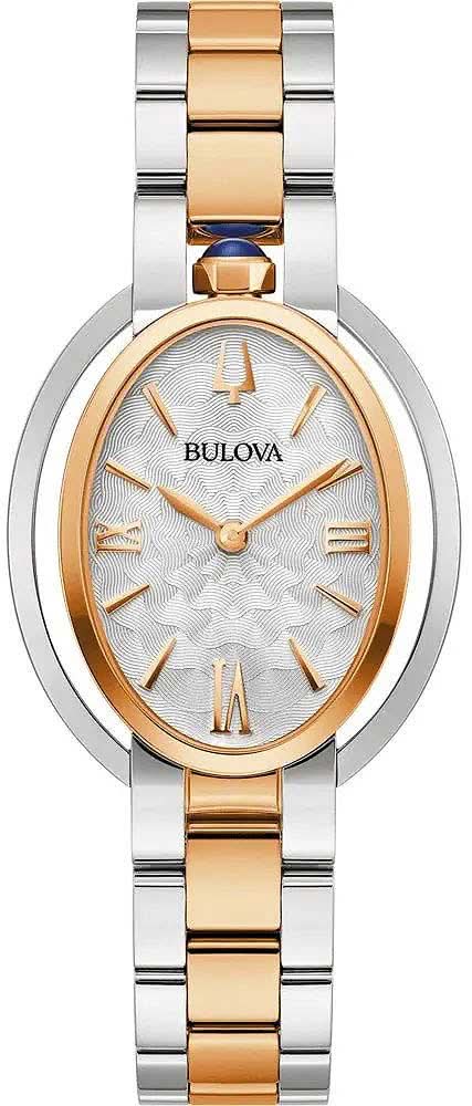 Bulova Rubaiyat 98L322 Women's Watch • Historic Heritage • Cabochon Crown at 12 o'clock