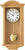 AMS Wall Clock 53x27x10 cm Wood • Quartz Movement • Westminster Chime