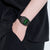 Casio Vintage A1100B-1EF Watch • Iconic Retro Design • Green LCD