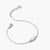Bracelet with sparkling zirconia stones Bold Elegance Silver