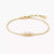 Ladies' bracelet, 18k gold plated, white zirconia - THOMAS SABO Model: A2221-414-14-VG