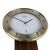 AMS Wall Clock 62x22x8 cm Wood • Radio-Controlled Pendulum Movement • Arabic Numerals