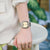 Casio AQ-240E-7A2EF Edgy Collection Armbanduhr Crème • Analog-Digital • Retro-Moderne Ästhetik, Bild 3