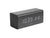 Karlsson Block KA5652BK Wecker Schwarz • LED-Display mit Datum und Temperatur • Netzbetrieb per USB