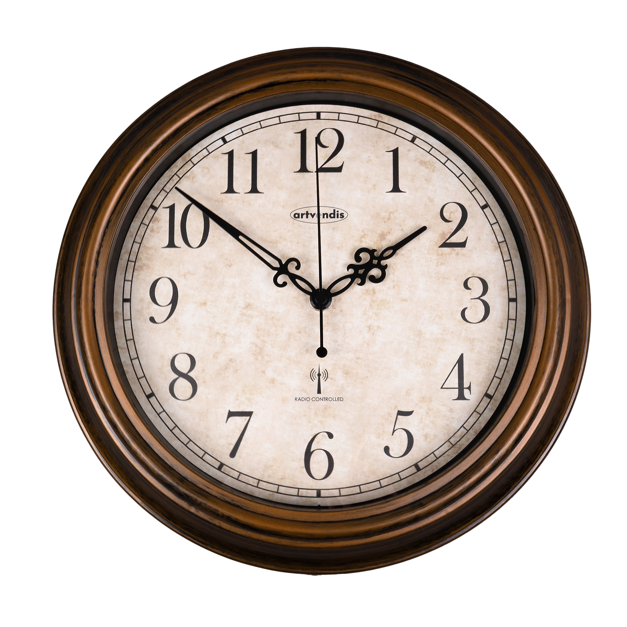 Artvendis 5575B Wall Clock Garden Clock Radio Wall Clock