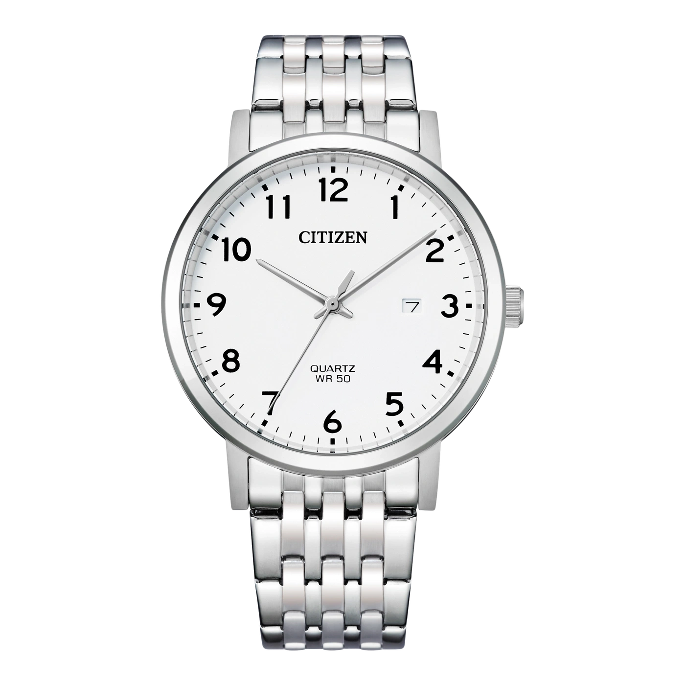 Citizen BI5070-57A Herrenuhr • Quarzwerk mit Datumsanzeige • Edelstahlgehäuse
