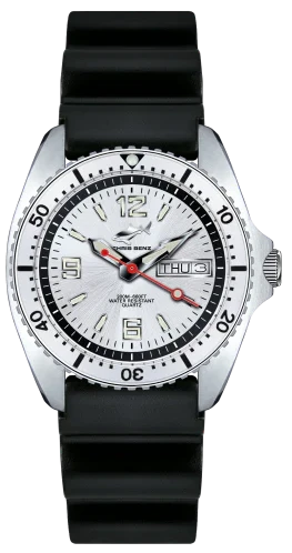 Chris Benz One Medium CBM-SI-KB-SI Women's Watch • 200m Water Resistant • Sapphire Crystal
