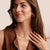 Charm pendant, angel numbers 555, with white gemstones, sterling silver, gold plated - Thomas Sabo Model: CC1252-414-14