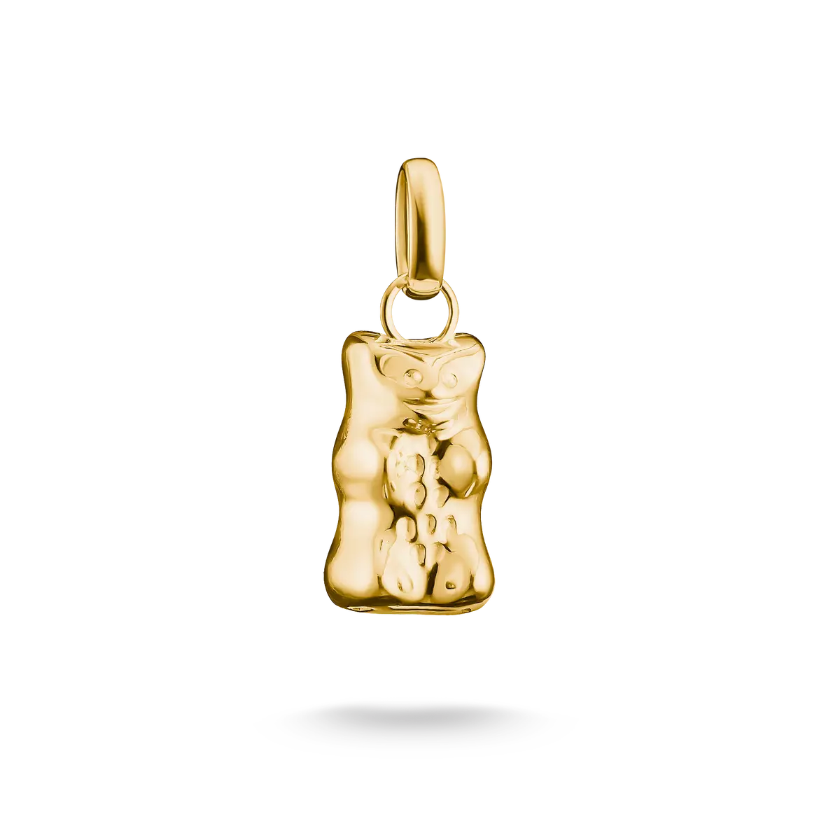 Charm Pendant, Gold Bear, in silver, gold plated - Thomas Sabo Model: CC1276-413-39
