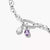 Charm Pendant February Birthstone Connect Silver