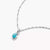 Ladies' Charm Pendant, Birthstone December Turquoise - THOMAS SABO Model: CC1340-404-17