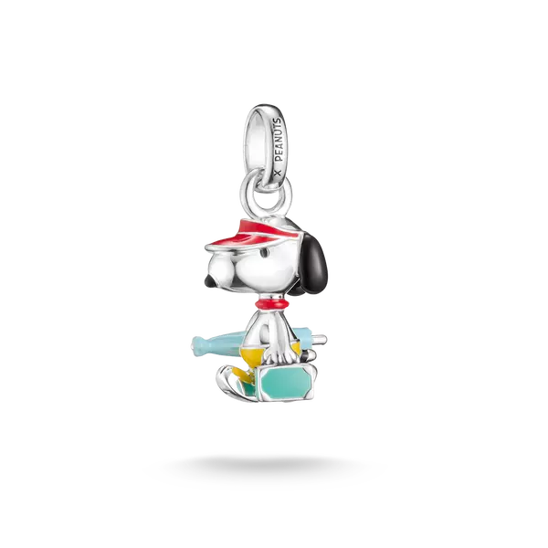 Thomas Sabo CC1345-664-7 Charm • Snoopy Pendant • 925 Sterling Silver