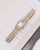 Mockberg Classic BIC MO336 Damen Armbanduhr Weiß • Mineralglas • Goldfarben Gliederarmband, Bild 9