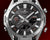 Casio EDIFICE Herrenarmbanduhr, schwarzes Zifferblatt mit Bluetooth-Text und roten Details