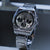 Casio Edifice Herrenuhr mit Edelstahlband; Chronograph-Ansicht von der Seite