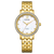 Citizen Elegance EL3102-50D Damenuhr Weiß • Perlmutt-Zifferblatt • Vergoldetes Edelstahlarmband