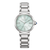 Citizen L EM1070-83L Damenuhr Grün • Eco-Drive Saphirglas • Edelstahlarmband
