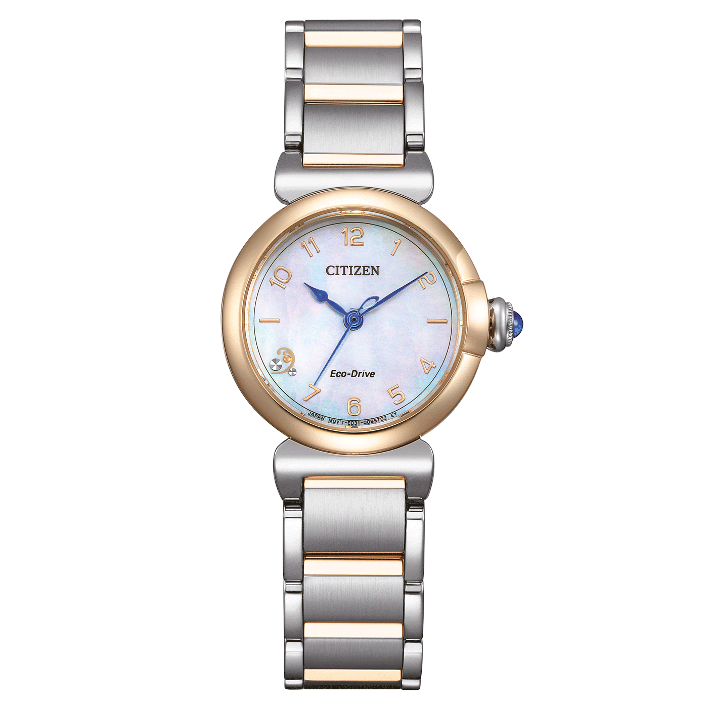 Citizen L EM1136-87D Damenuhr Bicolor • Eco-Drive Solarwerk • Saphirglas