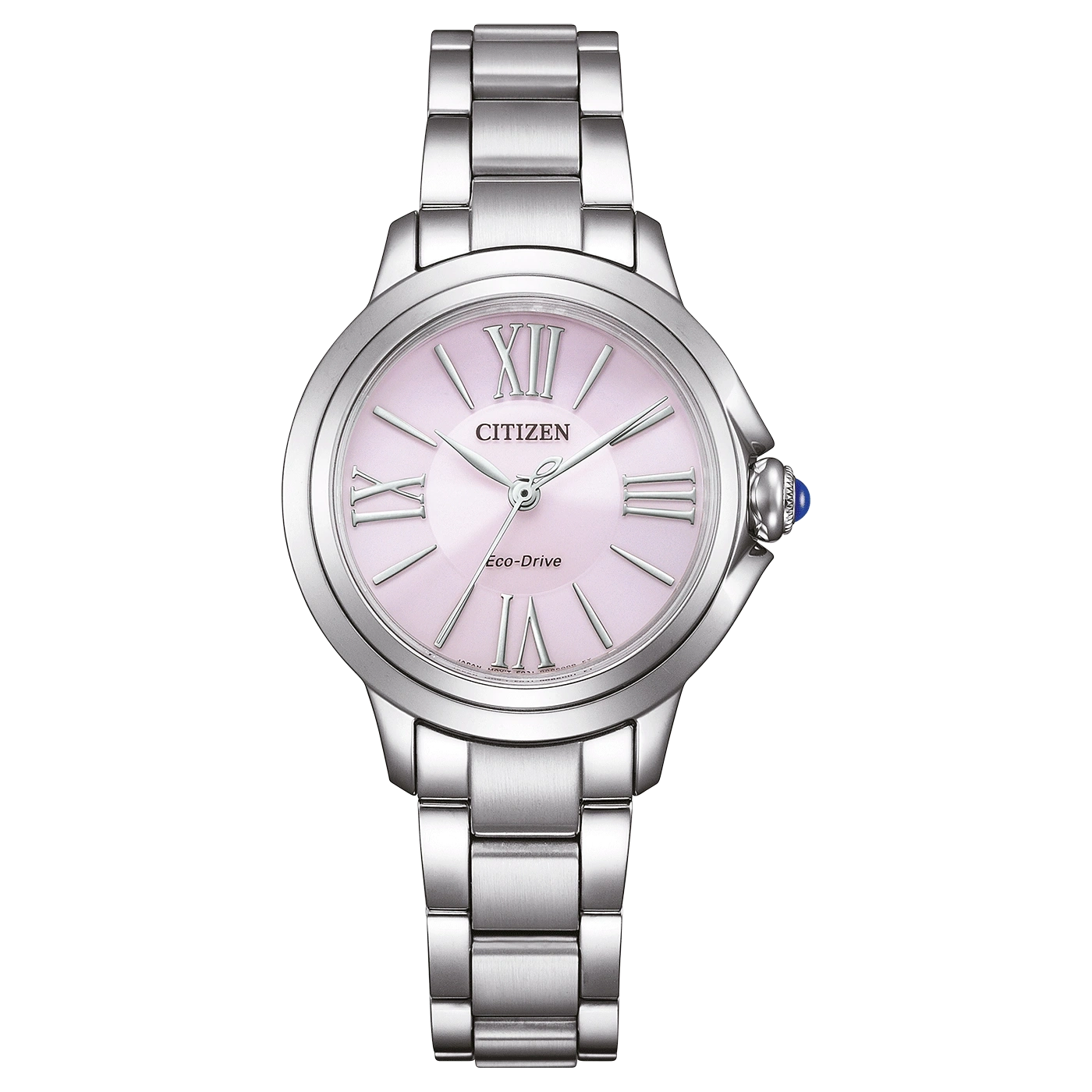 Citizen L EM1160-58X Damenuhr Rosa • Saphirglas • Eco-Drive Solar