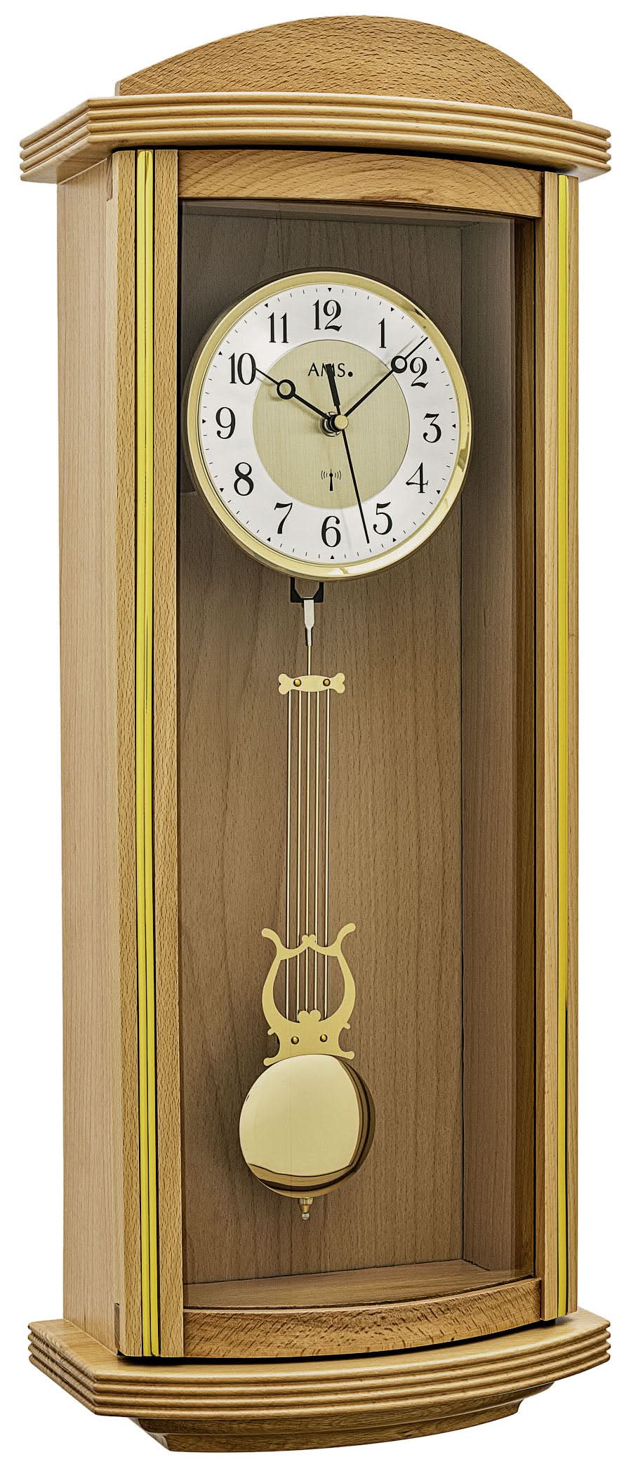 AMS Wall Clock • Radio-controlled • Precise Movement