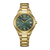 Citizen Eco-Drive FE6122-64X Women's Watch • Solar Powered • Green Dial