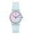 Swatch Originals GE713 Damen Armbanduhr Hellblau • Swatch Solar Spectrum Glas • Leichtes Silikonarmband, Bild 8
