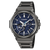 Casio G-Shock Herrenarmbanduhr, anthrazitfarbenes Gehäuse, blaues Zifferblatt mit Chronograph