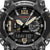 G-SHOCK Mudmaster Herrenuhr mit schwarzem Zifferblatt und Ziffer 12, Drehlünette