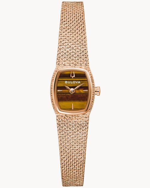 Bulova Goddess of Time 97L185 Damenuhr Roségold • Saphirglas • Quarzwerk