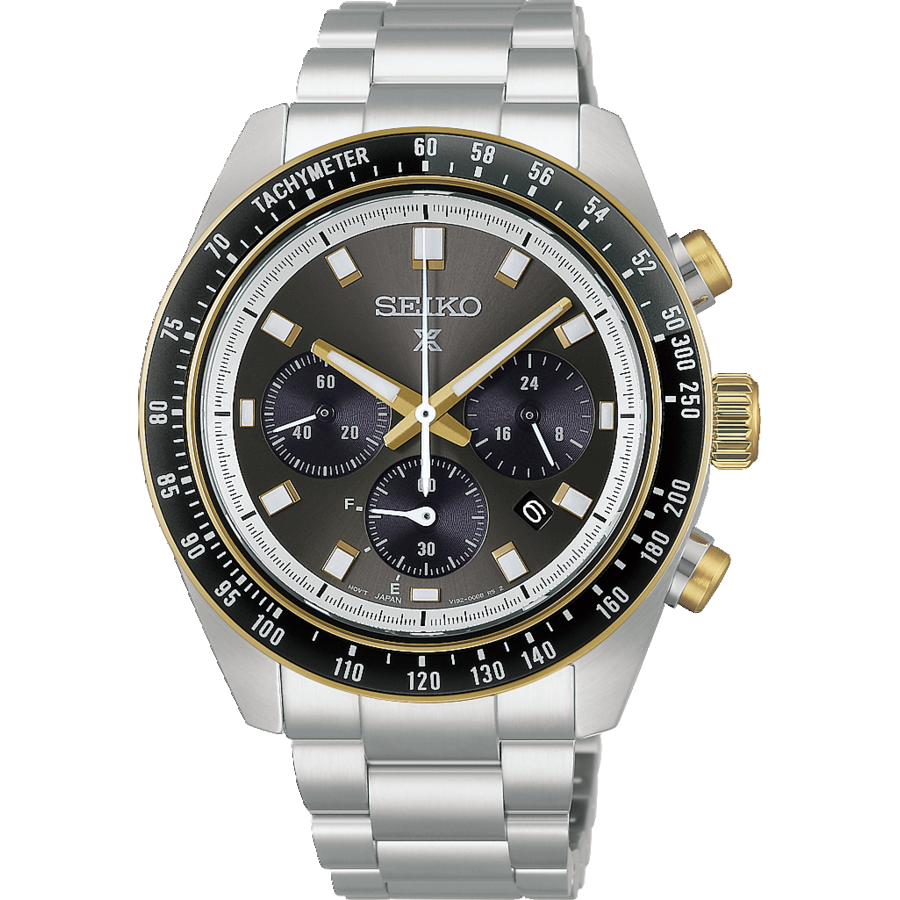 Seiko Prospex HBJ002P1 Men's Watch • Solar Chronograph • LumiBrite Hands