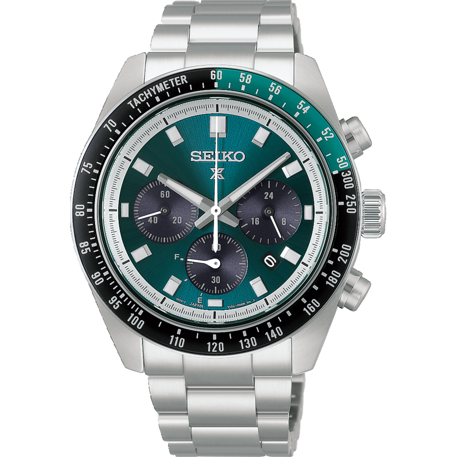 Seiko Prospex HBJ003P1 Men's Watch • Solar Chronograph • Tachymeter Bezel