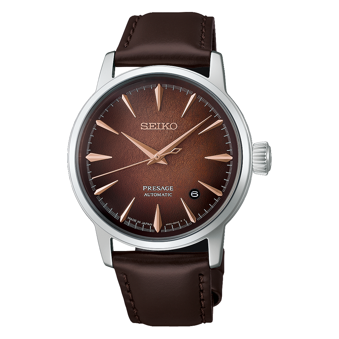 Seiko Presage HCB003J1 Herren Automatikuhr • Automatikwerk Kaliber 4R35 • Sichtboden
