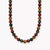Men's Necklace, Tiger's Eye Talisman - Multicolour - THOMAS SABO Model: KE2304-826-7