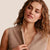 Y-Necklace with White Zirconia Stones Bold Elegance 18k Gold Plating