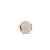 Charm in stainless steel with stone setting - Bering Jewelry