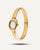 Mockberg Belle Oval Petite MB1771 Damen Armbanduhr Goldfarben • Mineralglas • Bangle-Armband, Bild 2