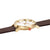 Mondaine evo2 MSE.40112.LGV Herrenuhr Braun • Saphirglas • Veganes Traubenleder, Bild 4