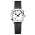 Mondaine Petite Cushion MSL.31110.LBV Damenuhr Schwarz • Saphirglas • Swiss Made