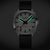 Mondaine Cushion MSL.3961B.LBV Herrenuhr Schwarz • Automatikwerk Sellita SW200-2 • Saphirglas mit BackLight, Bild 2
