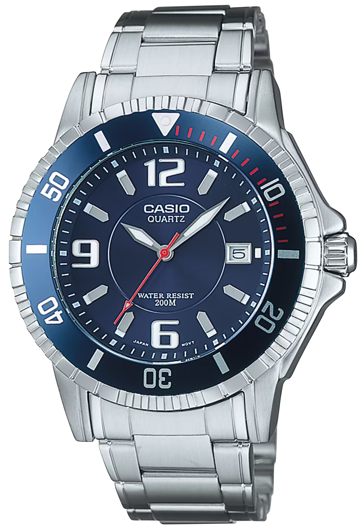 Casio Collection MTD-1053D-2AVES Men's Watch • 200 Meters Water Resistance • Sporty Design