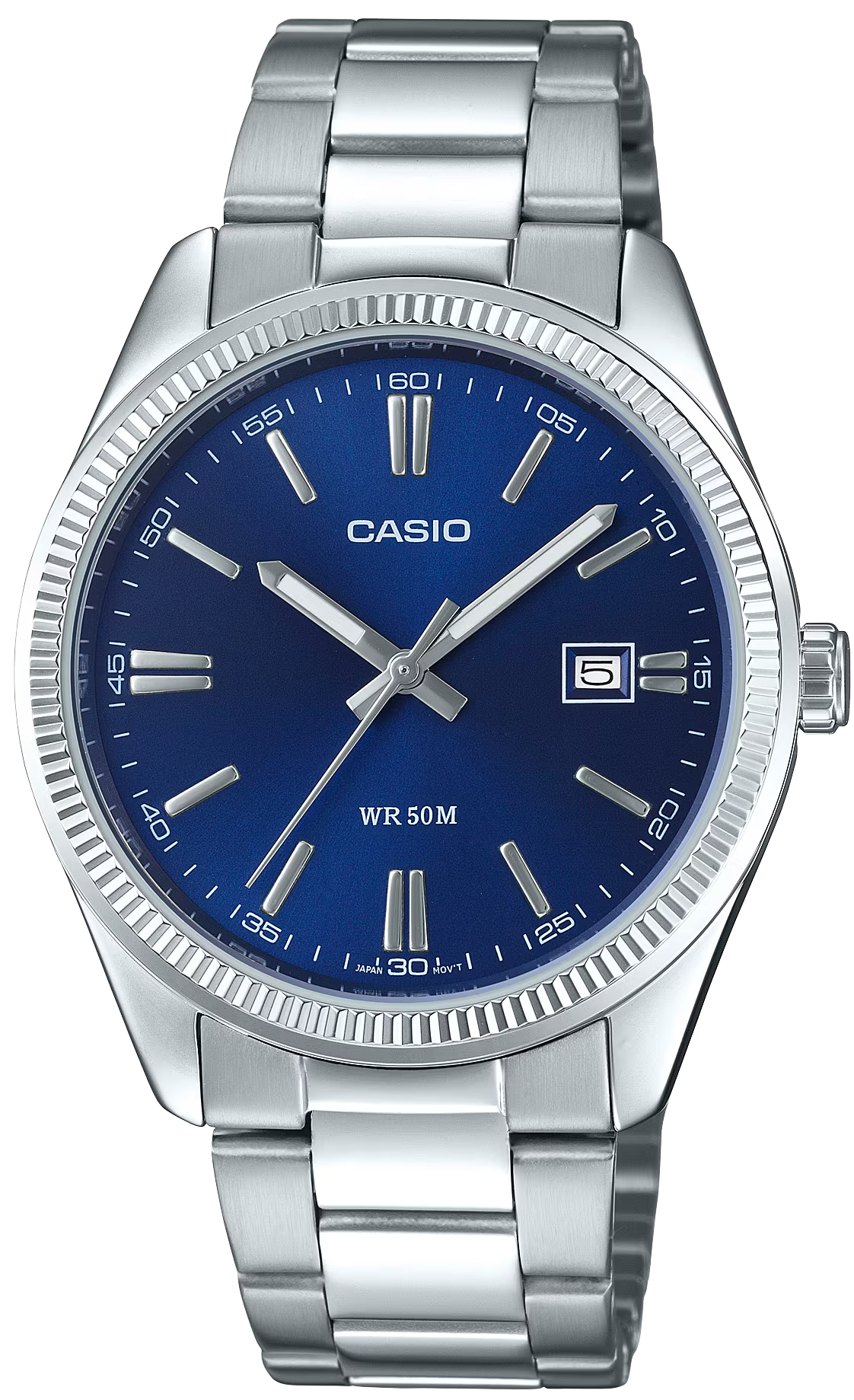 Casio MTP-1302PD-2AVEF Watch • Elegant Turquoise Dial • Classic Stainless Steel Design