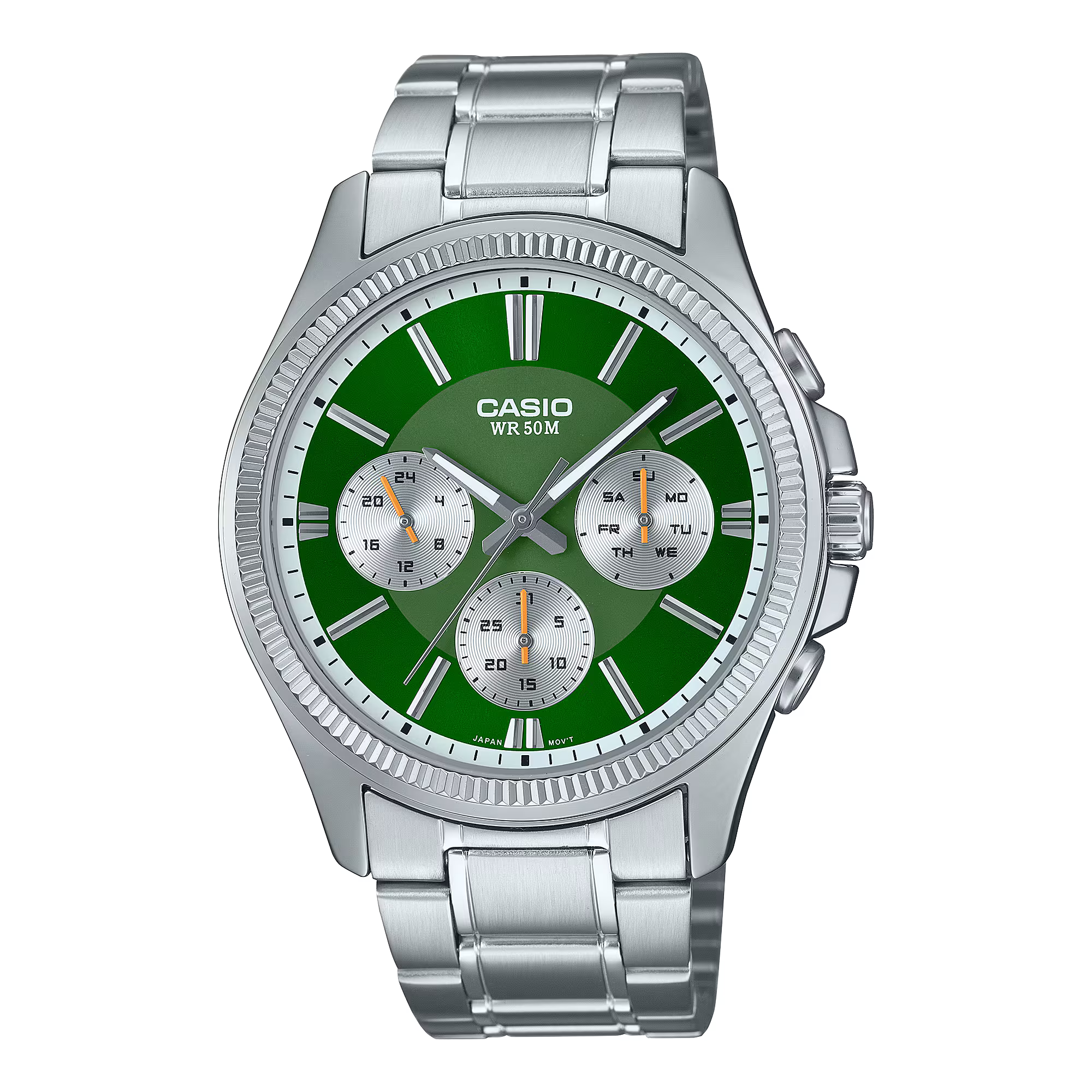 Casio MTP-1375PD-3AVEF Men's Watch • Multi-Dial • Green