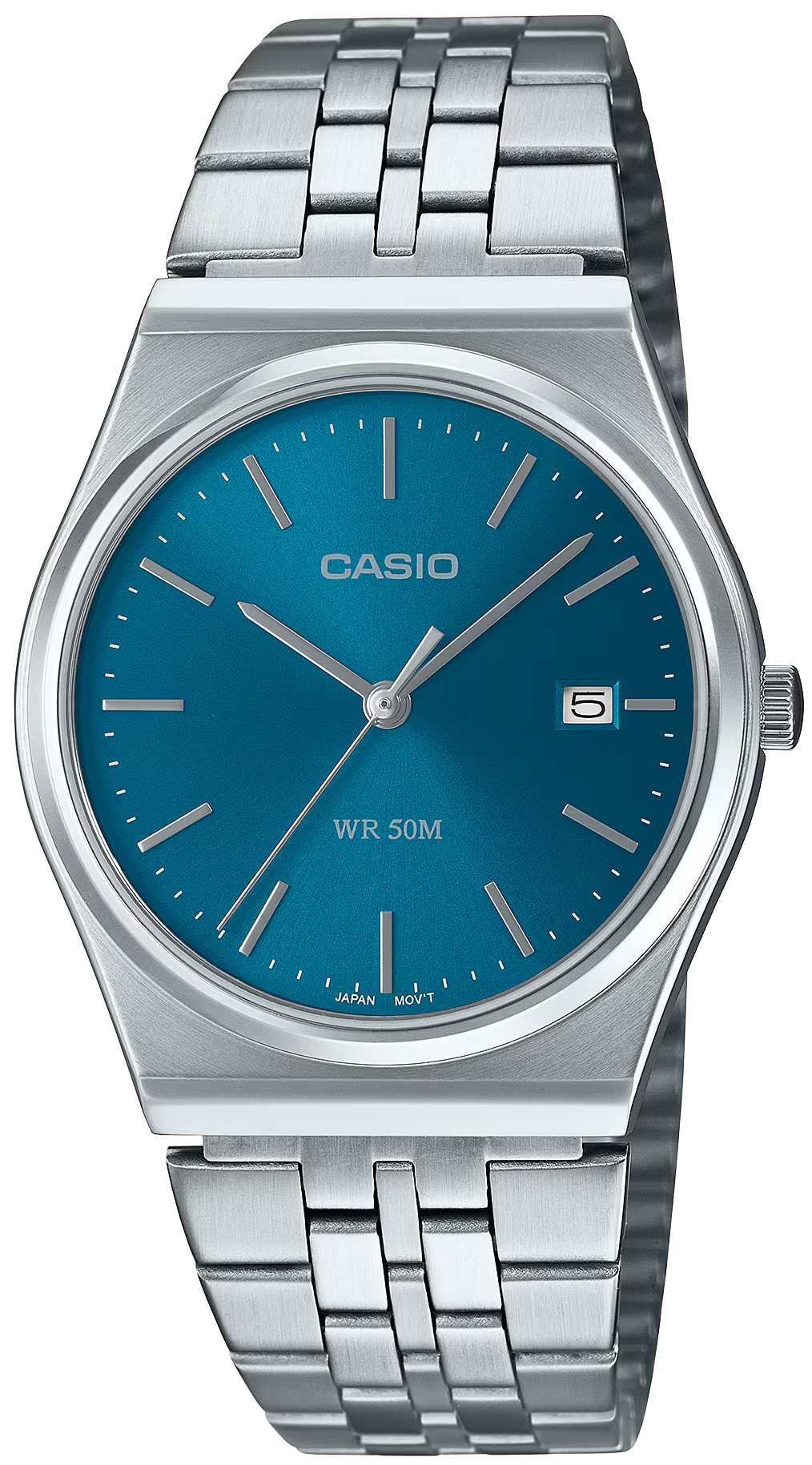 Casio Collection MTP-B145D-2A2VEF Watch • Elegant Retro Design • Date Display