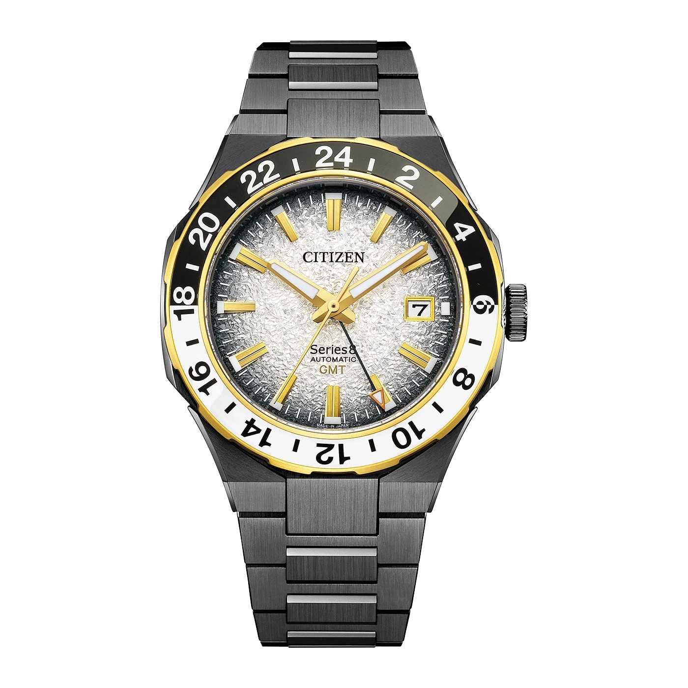 Citizen Series 8 NB6035-55H Herrenuhr Silber • Automatik GMT Kaliber 9054 • Limited Edition